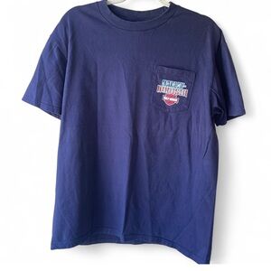 Harley-Davidson DuBois PA Navy Blue T-Shirt Size Large